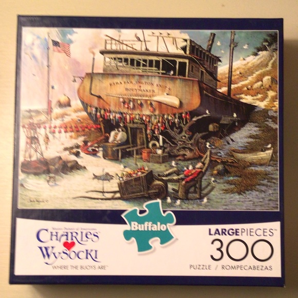 Buffalo David Bitton Other - Charles Wysocki 300 Large Piece Puzzle EUC